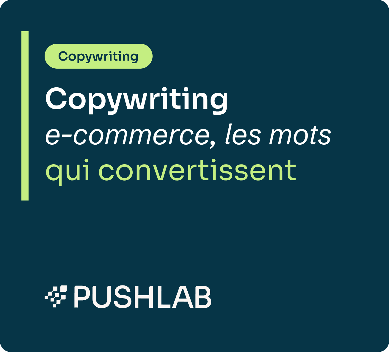 Copywriting e-commerce : les mots qui convertissent
