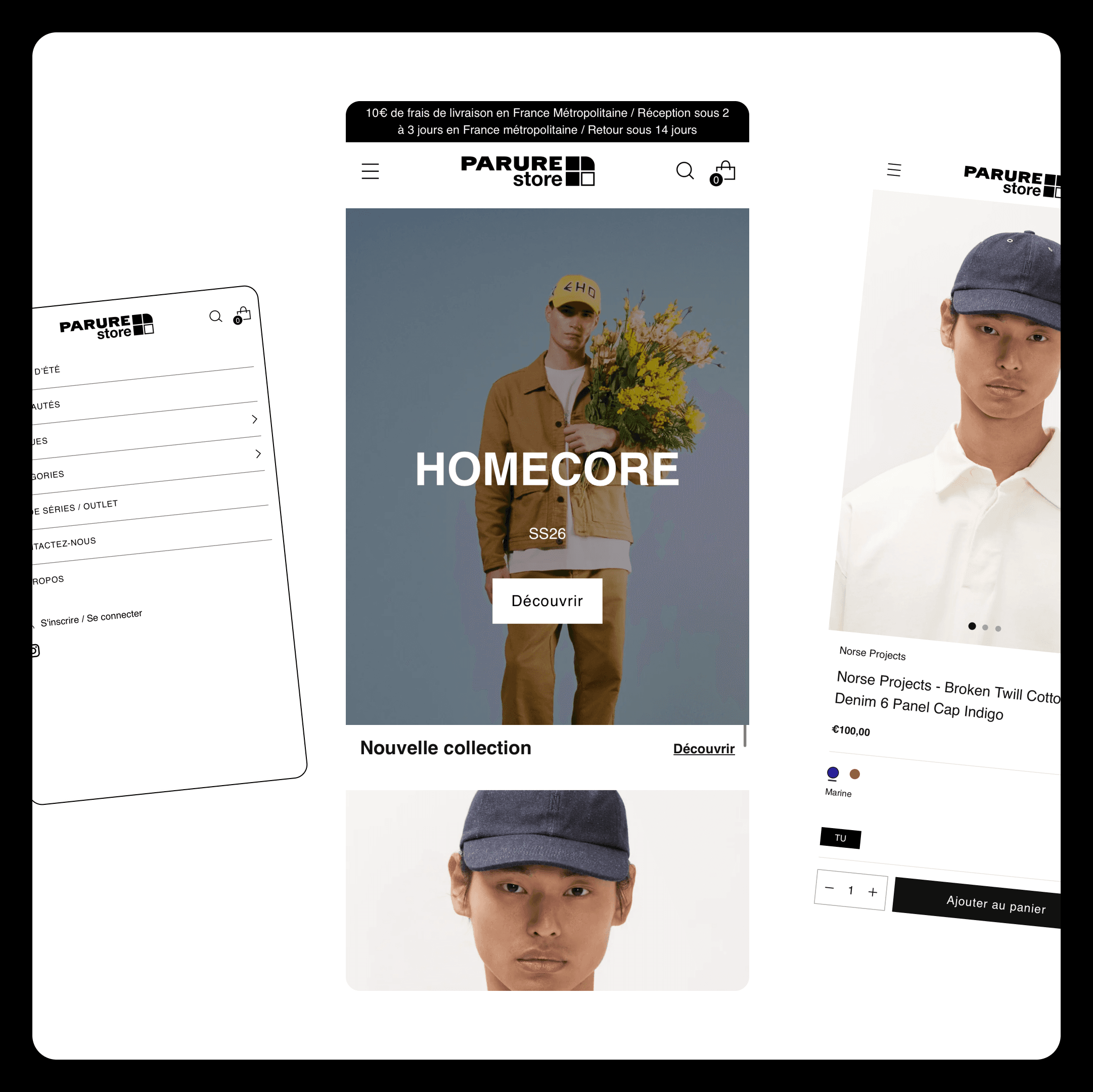 Parure Store contexte