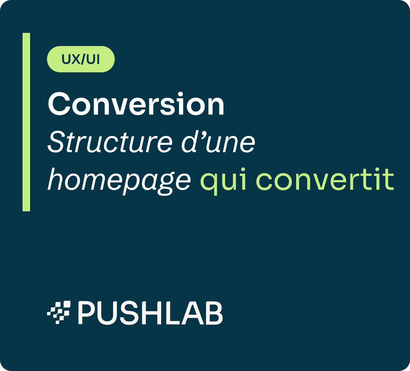 Page d'accueil Shopify : construire une homepage qui convertit